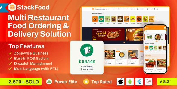 StackFood Multi Restaurant - Food Delivery App CodeCanyon.webp