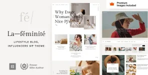 LaFeminite – Lifestyle, Fashion & Personal Blog WordPress Theme.webp