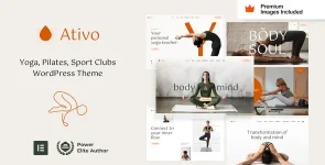 Ativo – Yoga, Pilates & Wellness WordPress Theme.webp