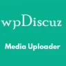 wpDiscuz – Media Uploader